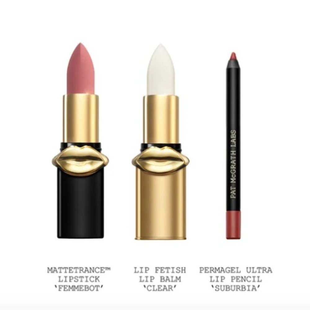 NWT Pat McGrath Lip Trio